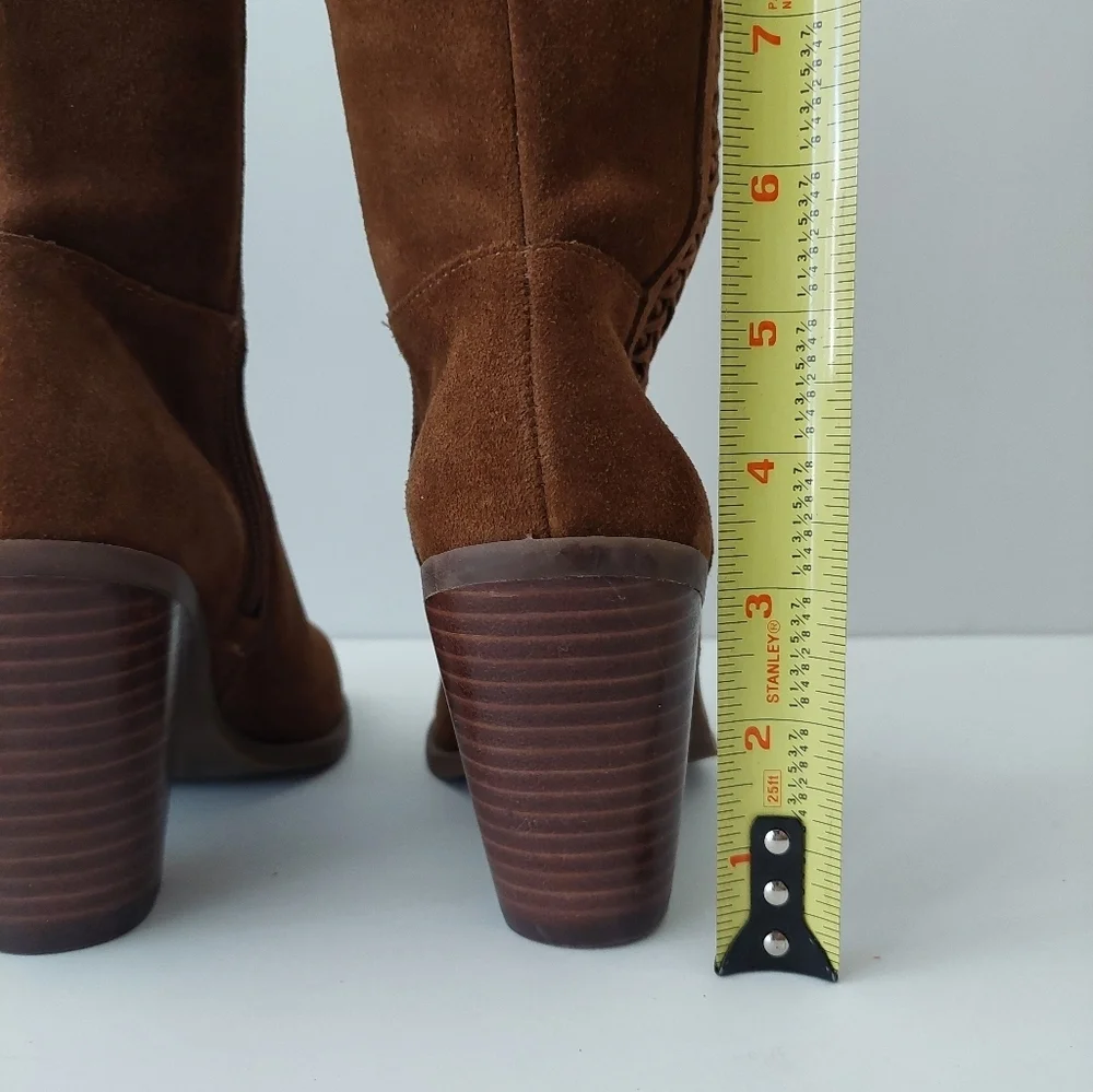 Jessica Simpson Brown Suede Knee-High Women's Boots